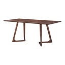 Godenza Rectangular Dining Table Walnut - 1