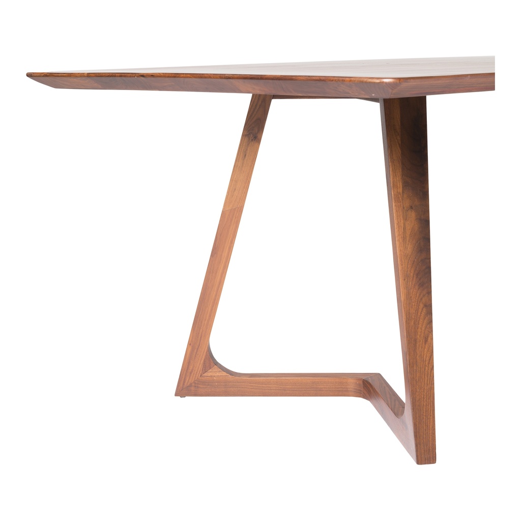 Godenza Rectangular Dining Table Walnut - 4