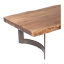 Bent Coffee Table Brown - 2