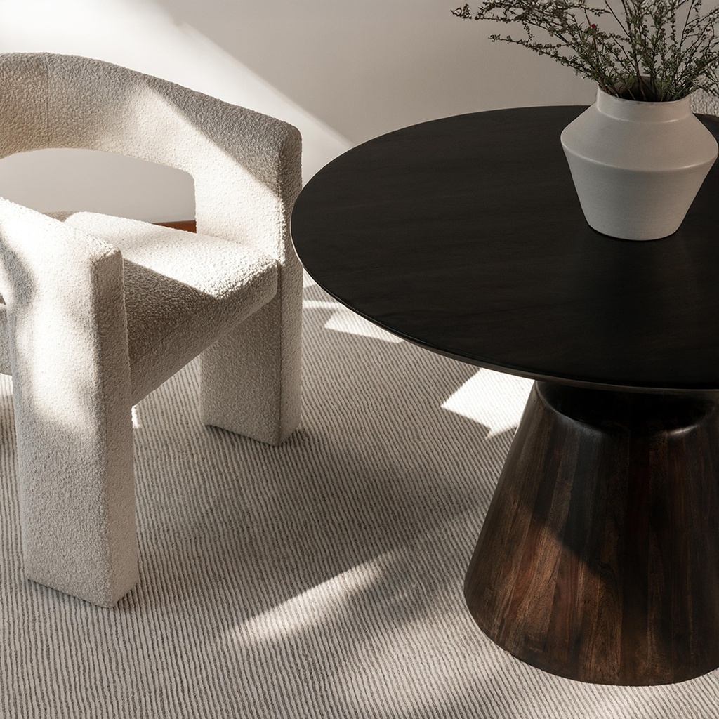 Myron Dining Table Dark Brown - 5