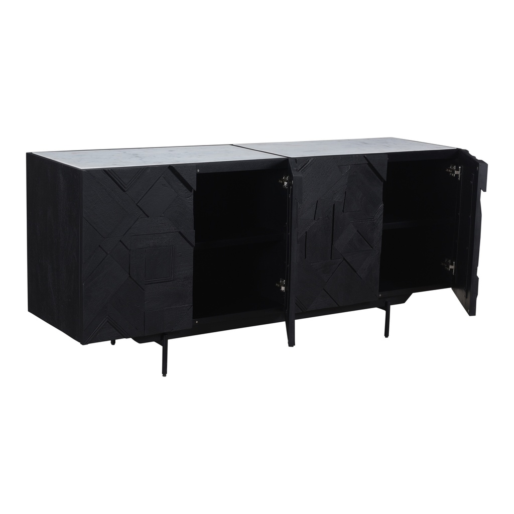 Kattan Sideboard Black - 2