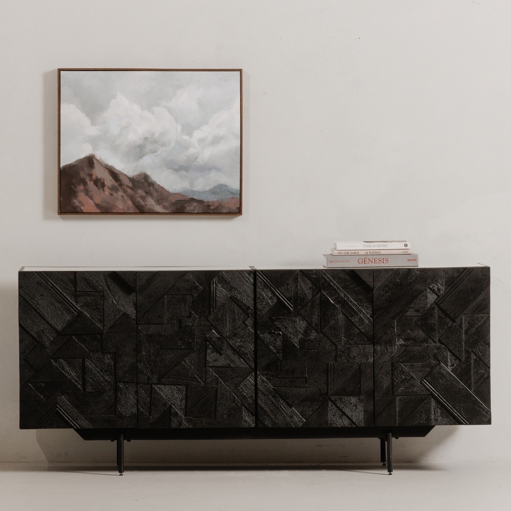 Kattan Sideboard Black - 5