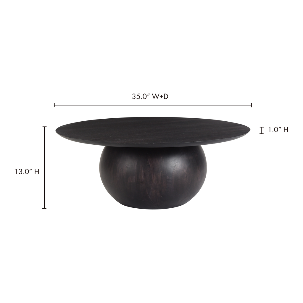 Bradbury Coffee Table Black - 5