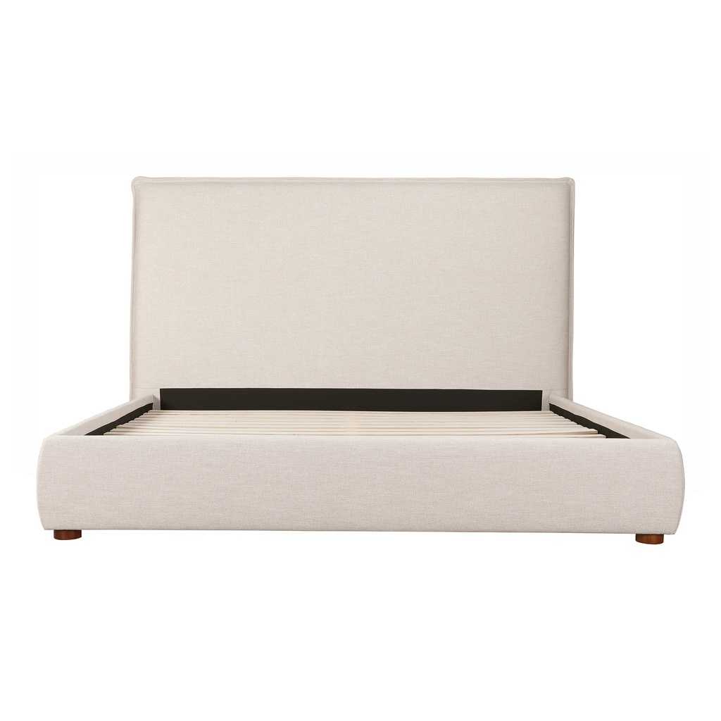 Luzon King Bed Tall Headboard Wheat - 1
