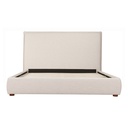 Luzon King Bed Tall Headboard Wheat - 1