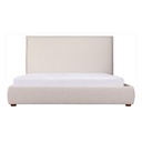 Luzon King Bed Tall Headboard Wheat - 6
