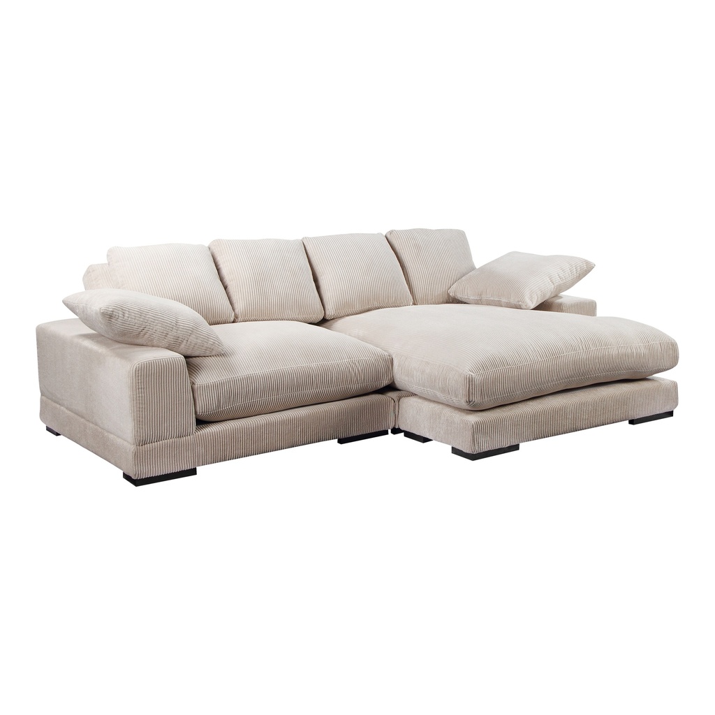 Plunge Sectional Cappuccino - 1