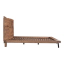 Madagascar Platform Bed King Brown - 4