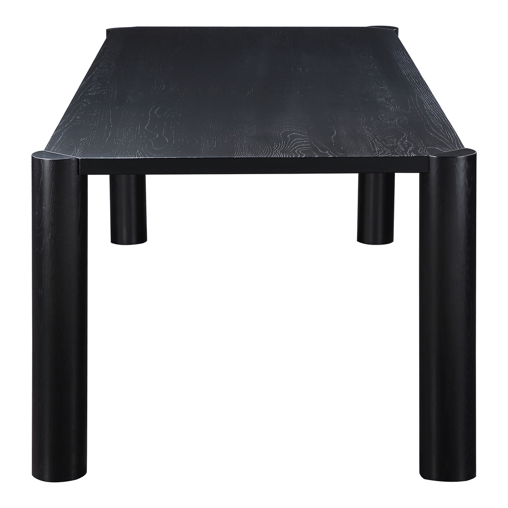 Post Large Dining Table Black - 2