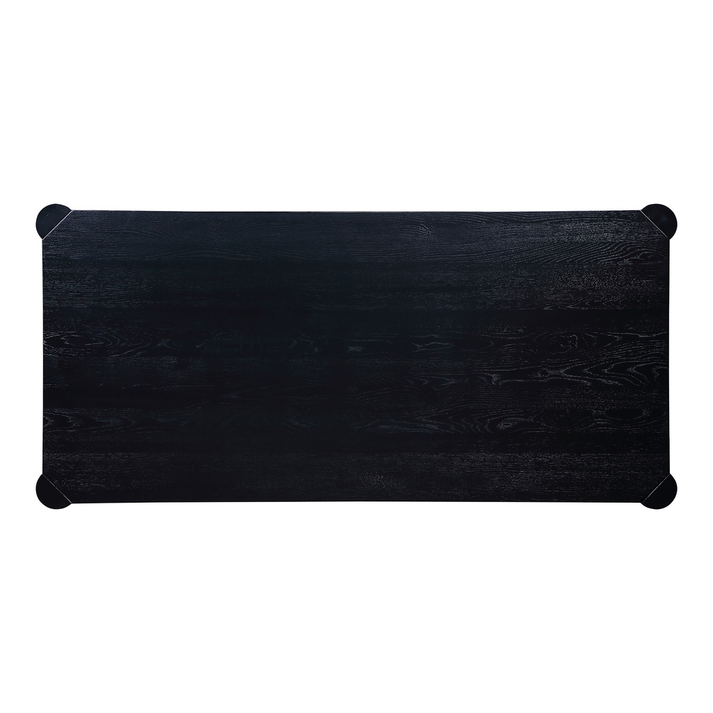 Post Large Dining Table Black - 4