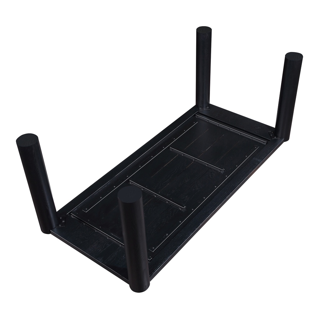 Post Small Dining Table Black - 5