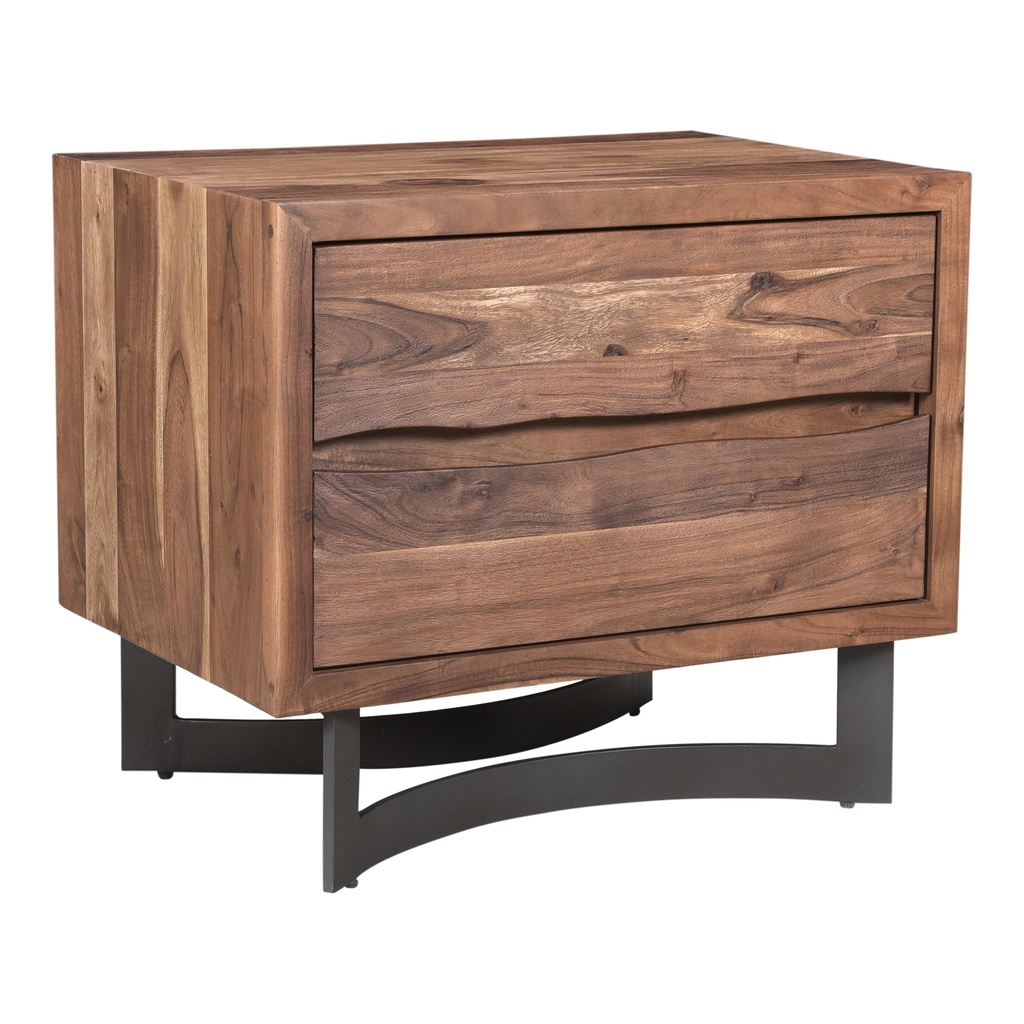 Bent Nightstand Brown - 1