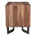 Bent Nightstand Brown - 2