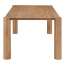 Post Small Dining Table Natural Oak - 2