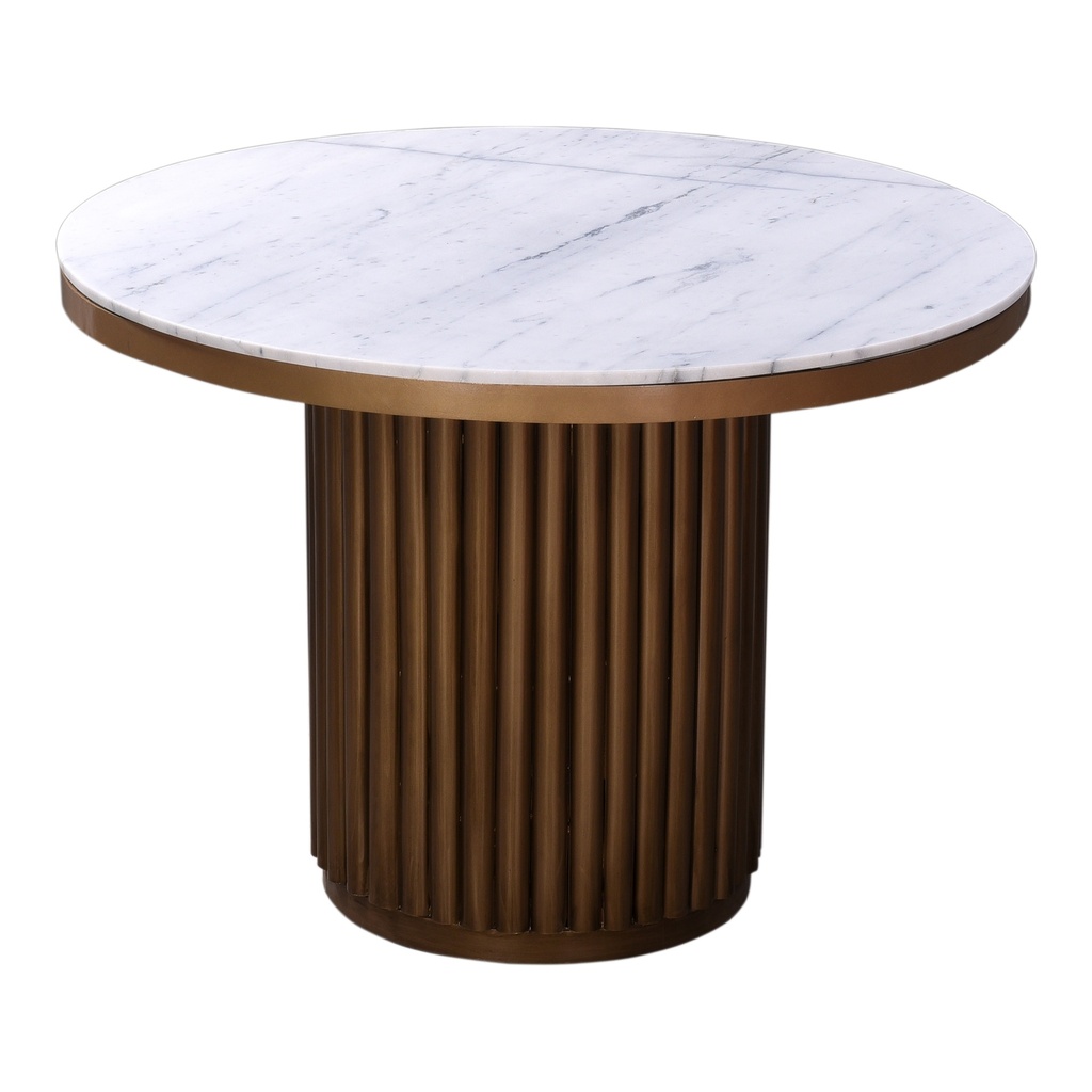 Tower Dining Table White Marble - 1