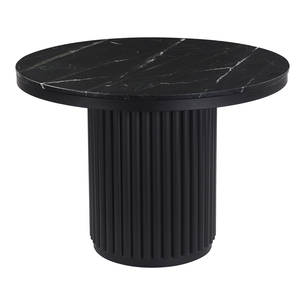 Tower Dining Table Black Marble - 1
