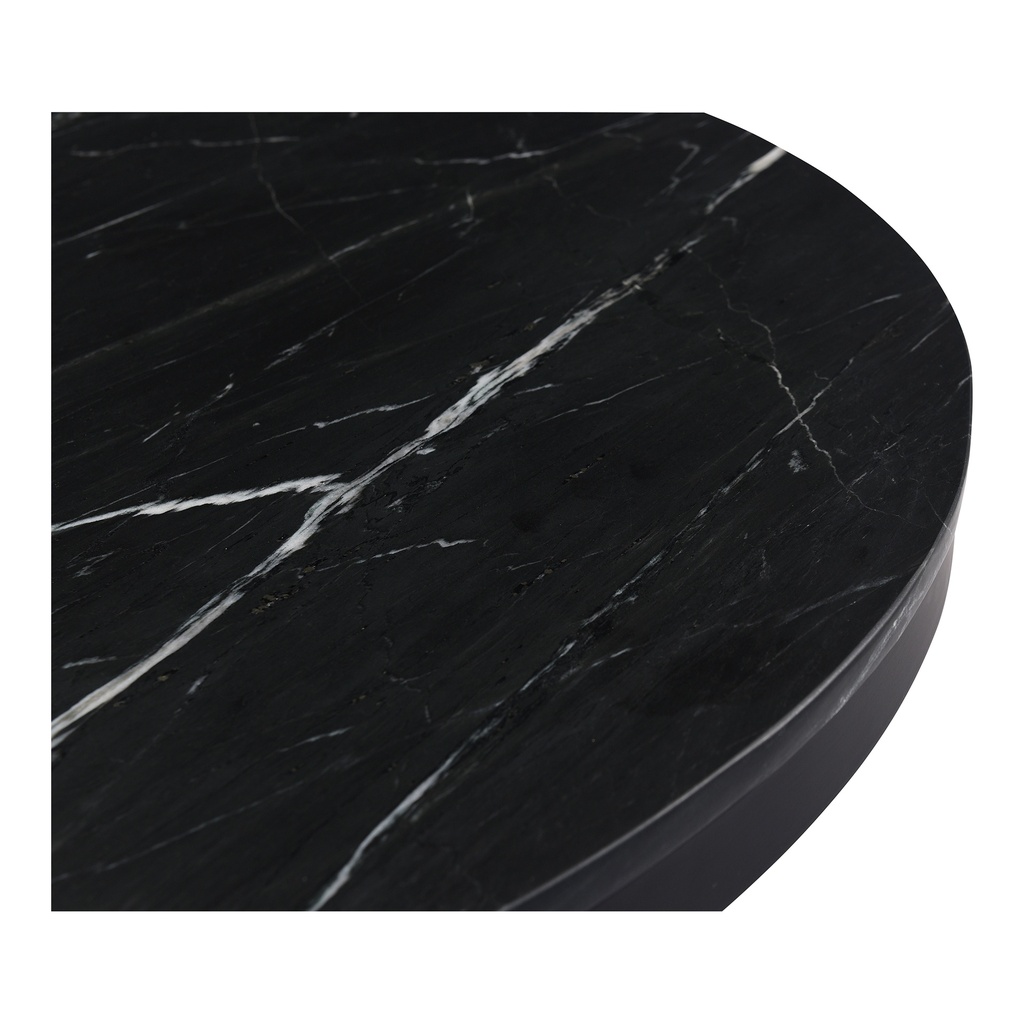 Tower Dining Table Black Marble - 2