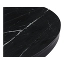 Tower Dining Table Black Marble - 2