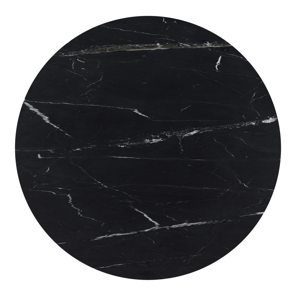 Tower Dining Table Black Marble - 3