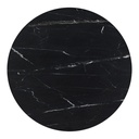 Tower Dining Table Black Marble - 3