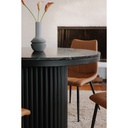 Tower Dining Table Black Marble - 5
