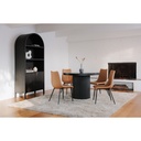 Tower Dining Table Black Marble - 6