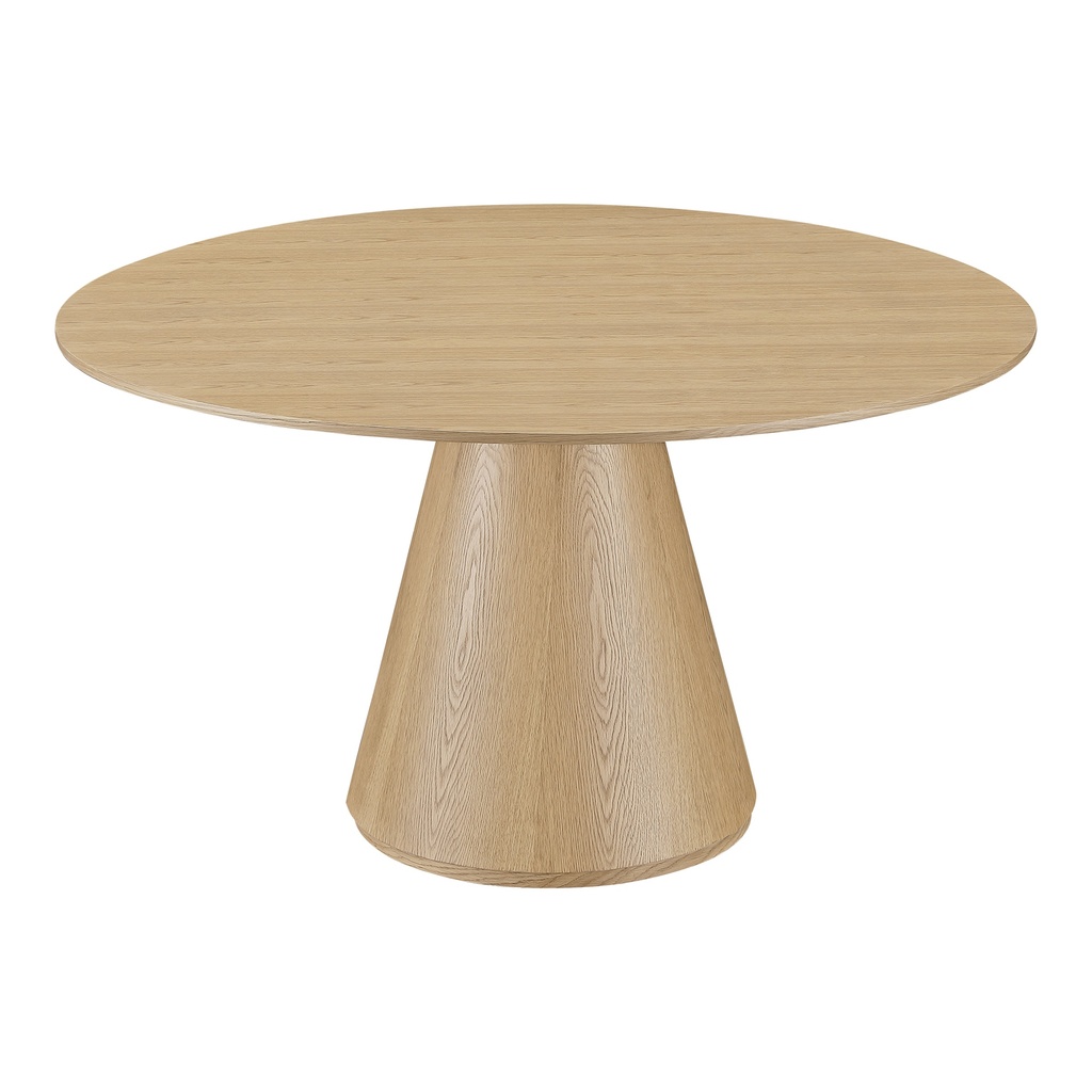 Otago 47In Round Dining Table Oak - 1