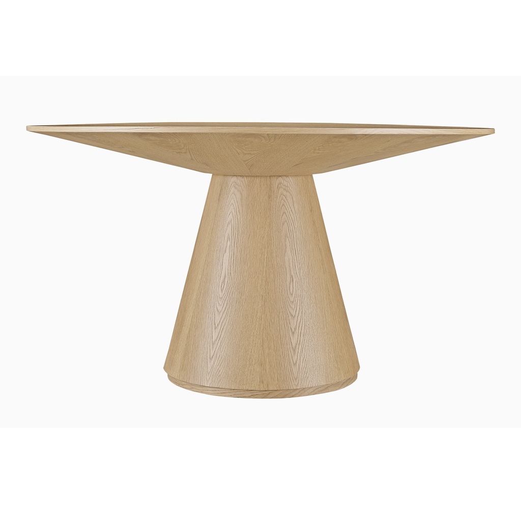 Otago 47In Round Dining Table Oak - 2