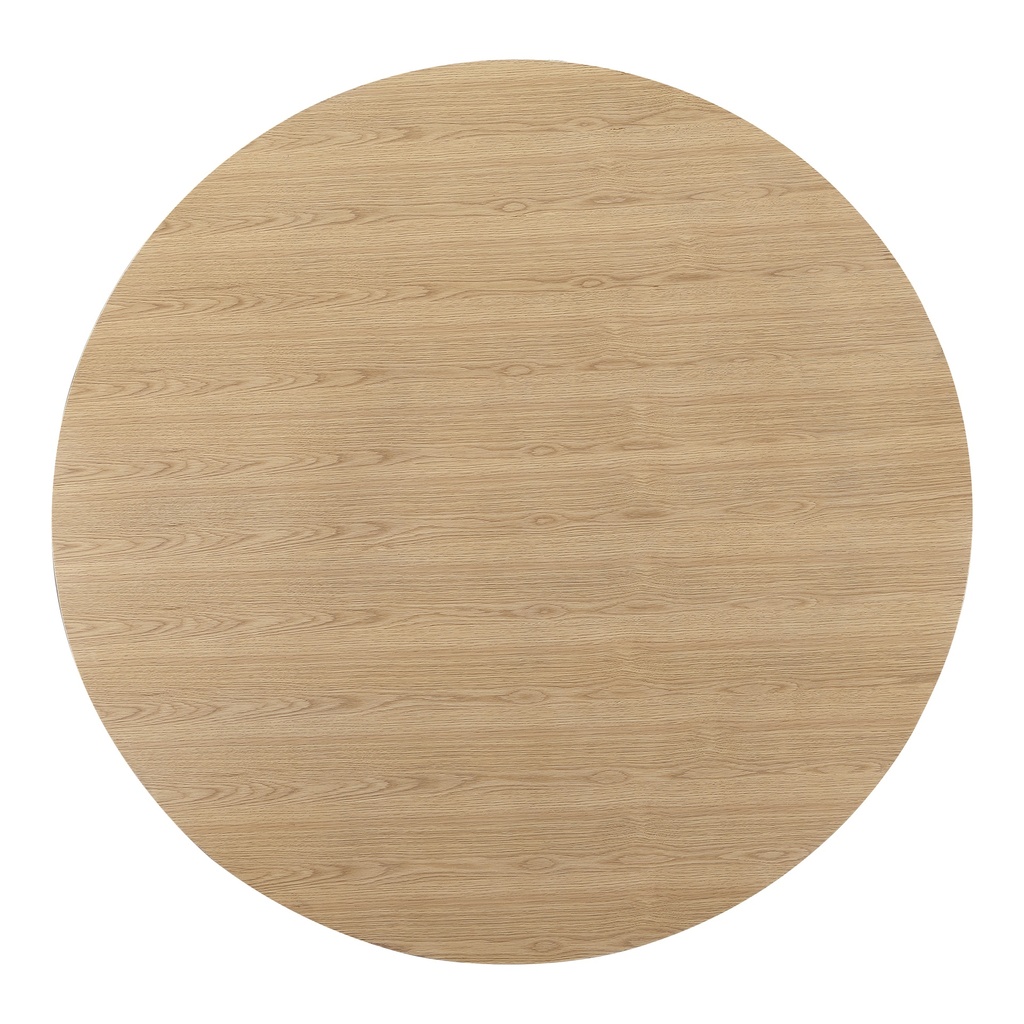 Otago 47In Round Dining Table Oak - 3
