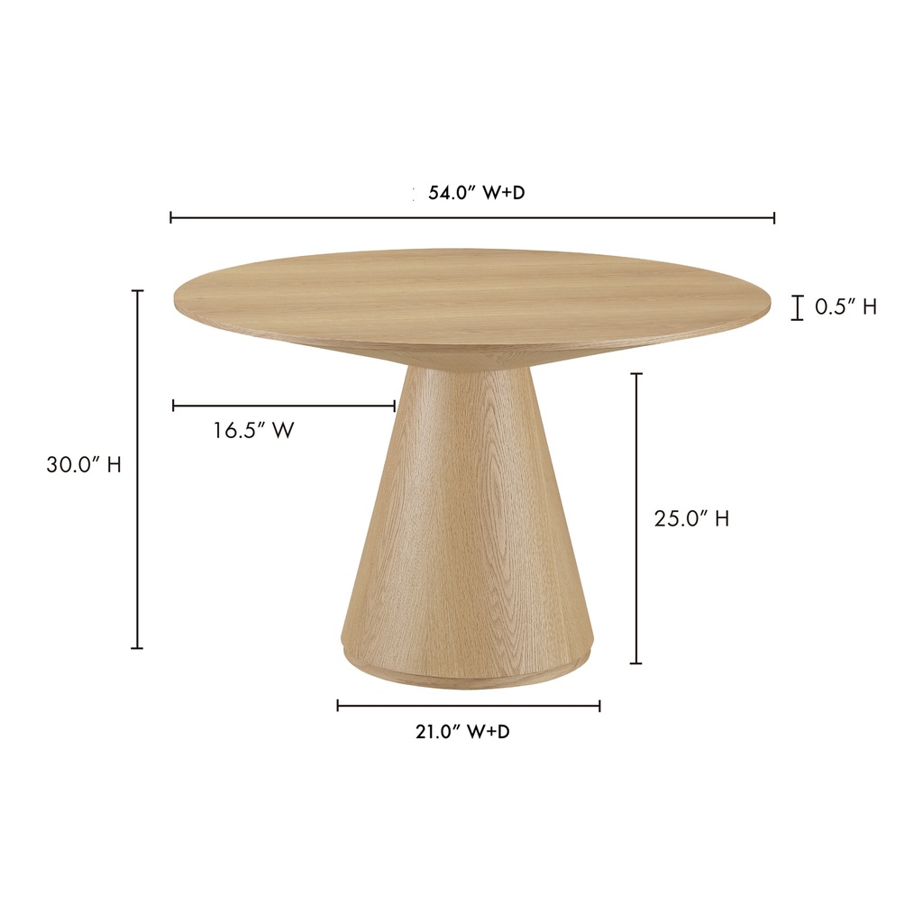 Otago Round 54In Dining Table - 7
