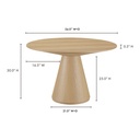 Otago Round 54In Dining Table - 7