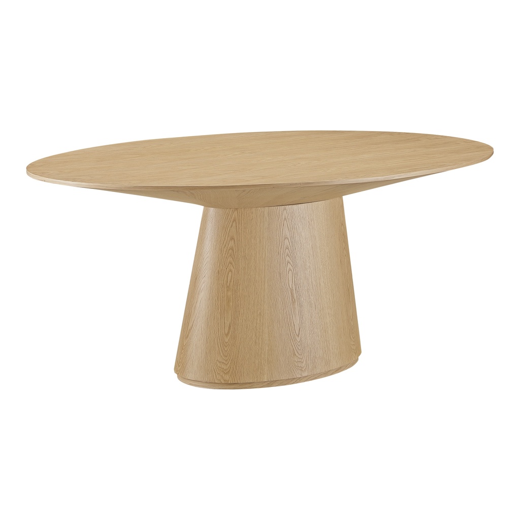 Otago Oval Dining Table Natural Oak - 1