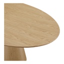 Otago Oval Dining Table Natural Oak - 4