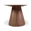 Otago Round 54In Dining Table Walnut Brown - 2