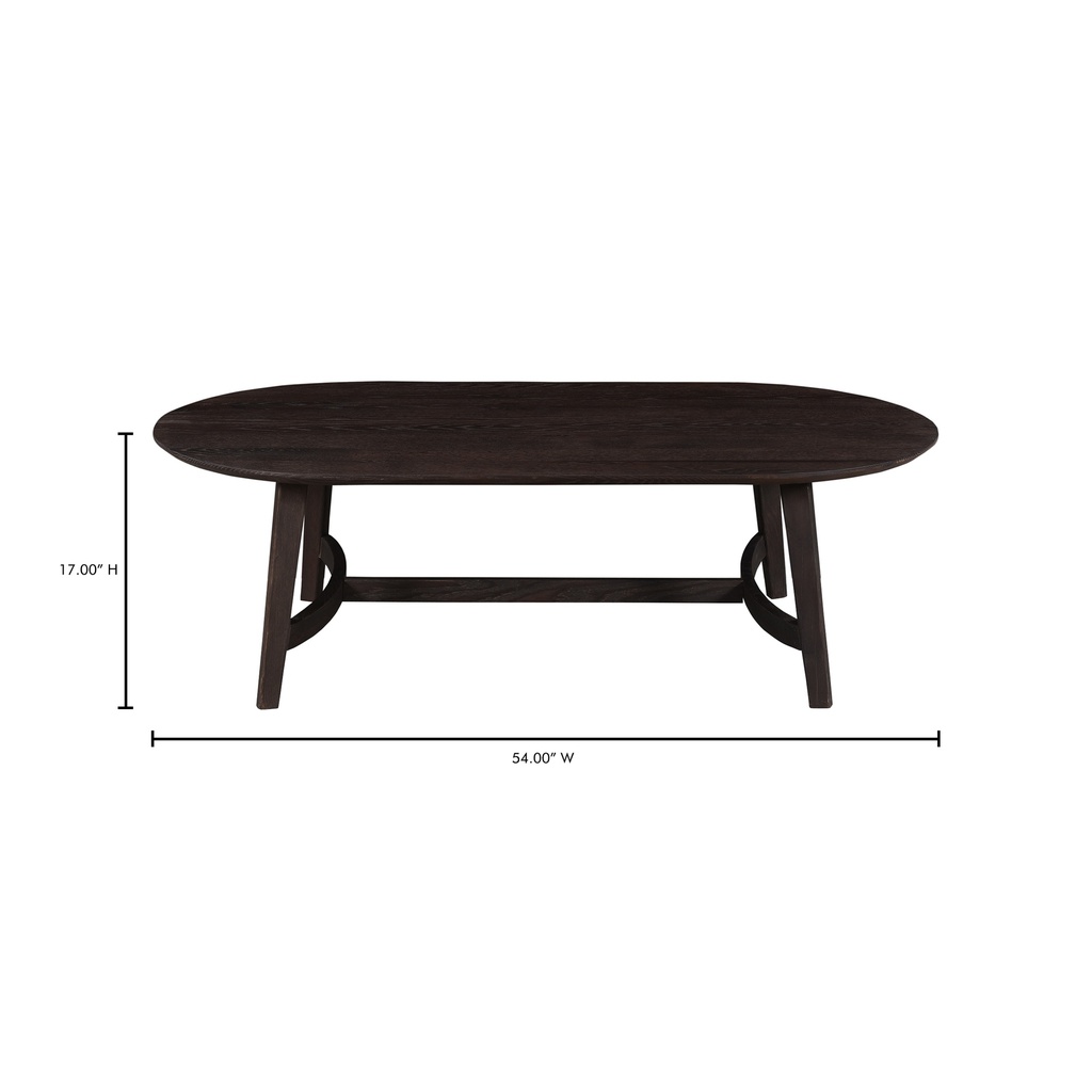Trie Coffee Table Dark Brown - 8