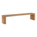 Post Large Dining Bench Natural - 1