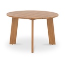 Delta Round Outdoor Dining Table Natural - 1