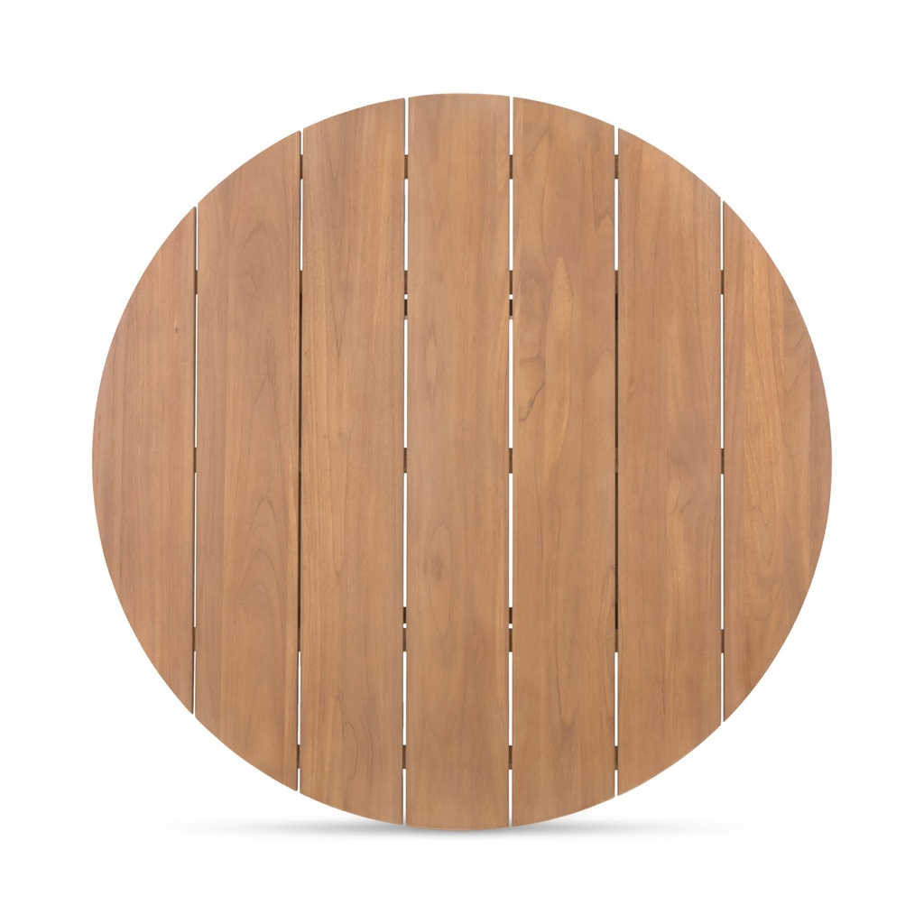 Delta Round Outdoor Dining Table Natural - 3