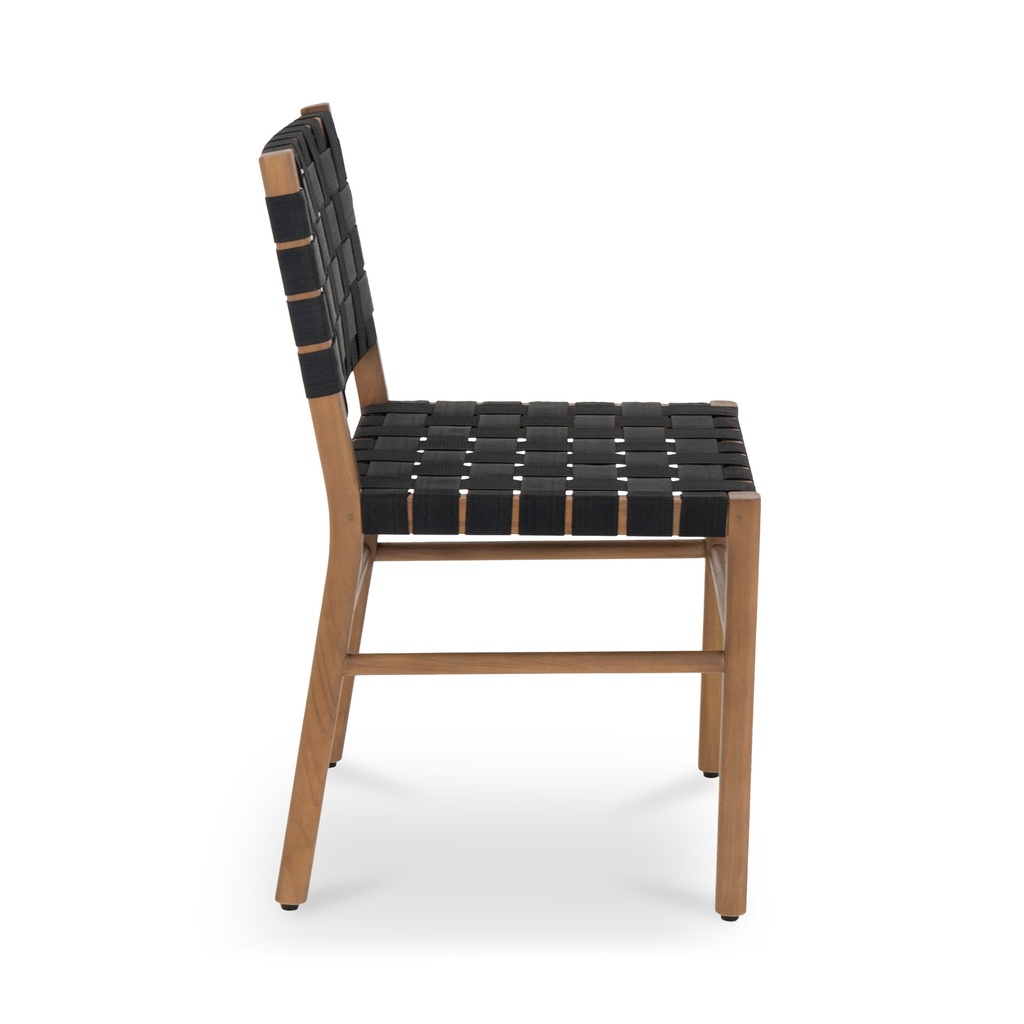 Mira Outdoor Dining Chair Black - 2