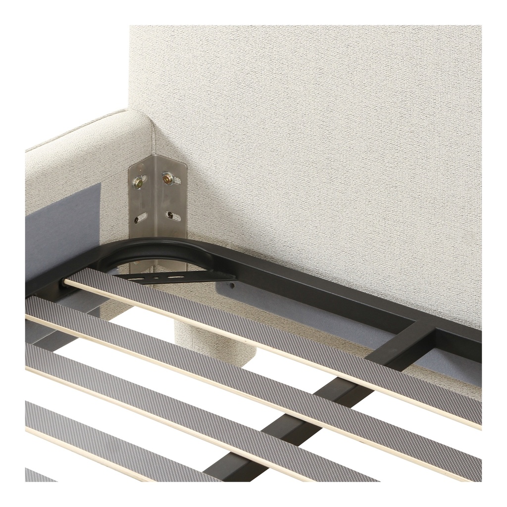 Ichigo King Bed Light Grey - 4