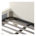 Ichigo King Bed Light Grey - 4