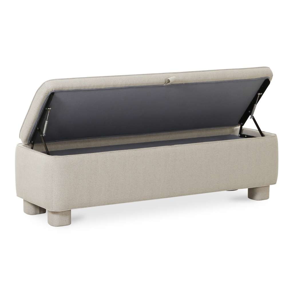 Ichigo Storage Bench Light Grey - 3