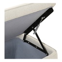 Ichigo Storage Bench Light Grey - 5