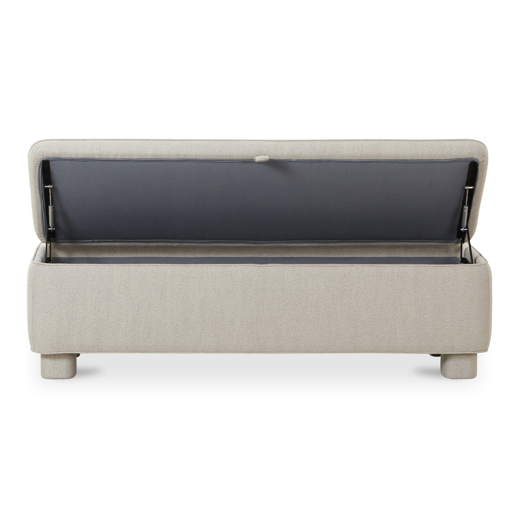 Ichigo Storage Bench Light Grey - 8