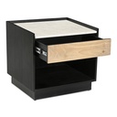 Carter Nightstand Black - 2