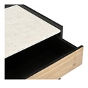 Carter Nightstand Black - 7