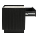 Carter Nightstand Black - 13