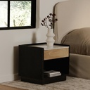 Carter Nightstand Black - 14