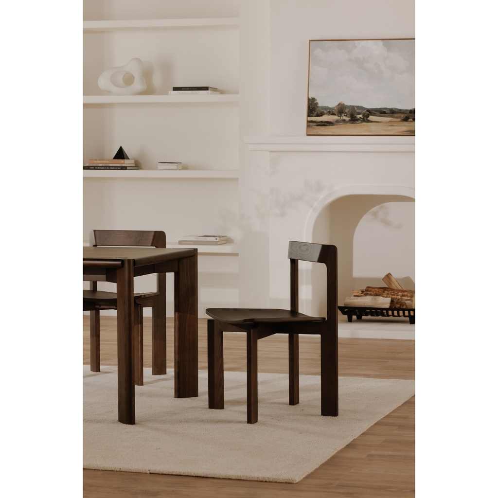 Daifuku Dining Chair Brown – Set Of Two - 9