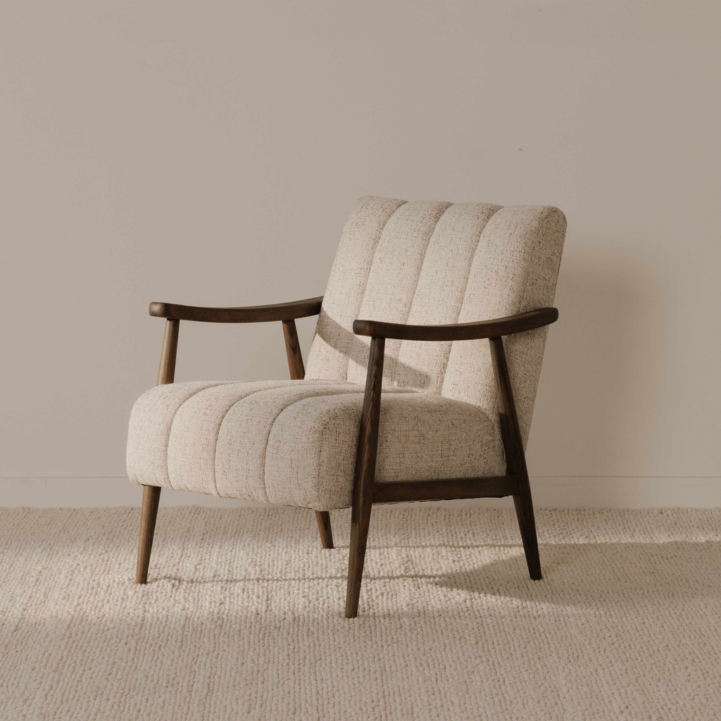 Aster Accent Chair Pebbled Beige - 5